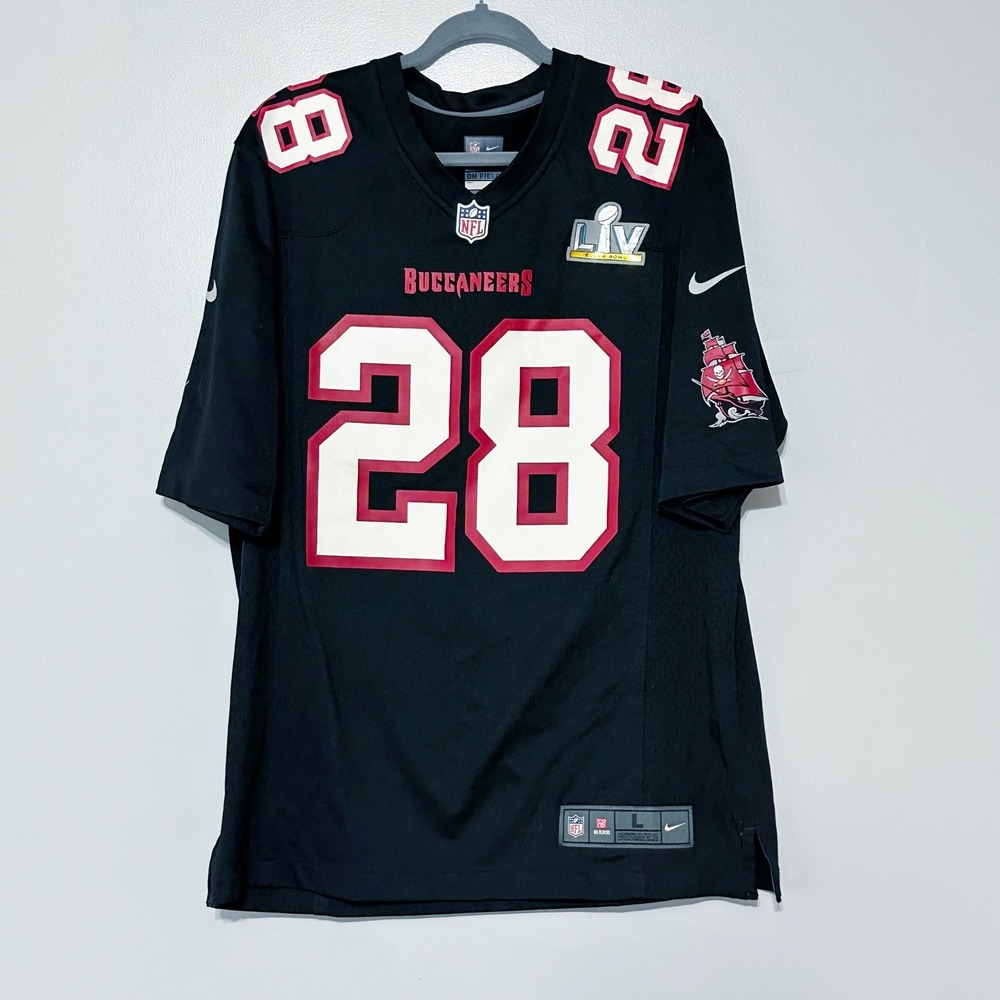 Nike Leonard Fournette Tampa Bay Buccaneers Super Bowl LV Bound Game Jersey